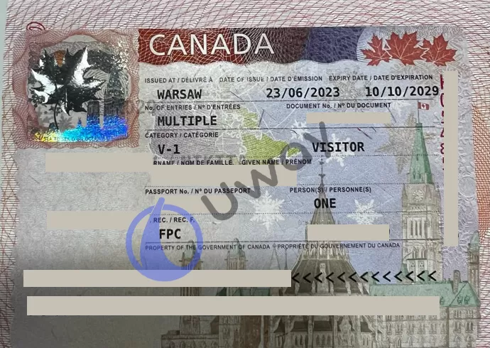Долгосрочная виза в Канаду категории V1